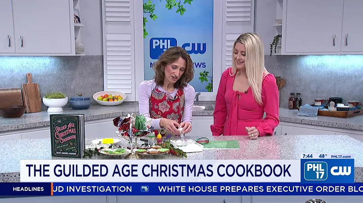 Local Author Becky Diamond Shares Festive Recipes from 'The Gilded Age Christmas Cookbook'