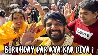 YEH KYA KAR DIYA BIRTHDAY PAR ? VISITING NIDHIVAN & BANKE VIHARI | MUKESH KI CHILLE AT VRINDAVAN