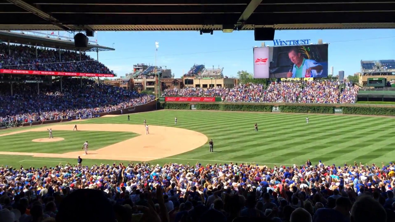 Bob Dernier Leads Take Me Out to the Ballgame
