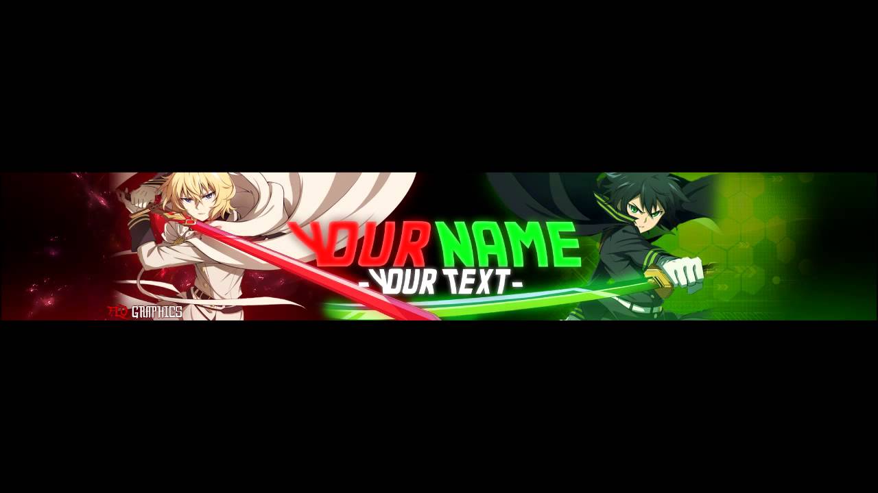 Anime Youtube Banners