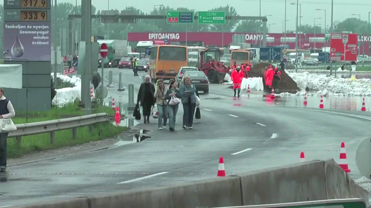 Árvíz Felsőzsolcán