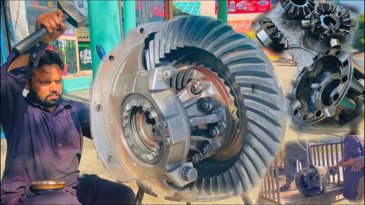 How to Repair Truck Differential Gear 🚚 Restoration of Manual
