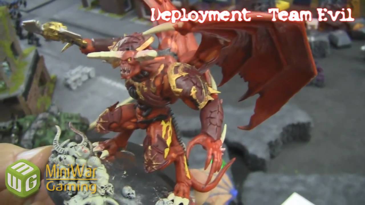 80,000 Point Apocalypse Battle Report - Setup and Deployment