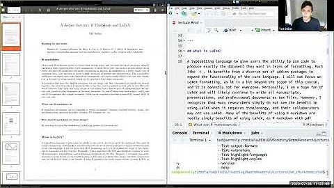 Week 8: R Markdown and LaTeX