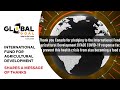 International Fund for Agricultural Development Message of Thanks | Global Goal:Unite for Our Future
