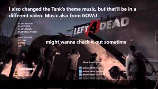 Left 4 Dead Judgment music custom main menu UI