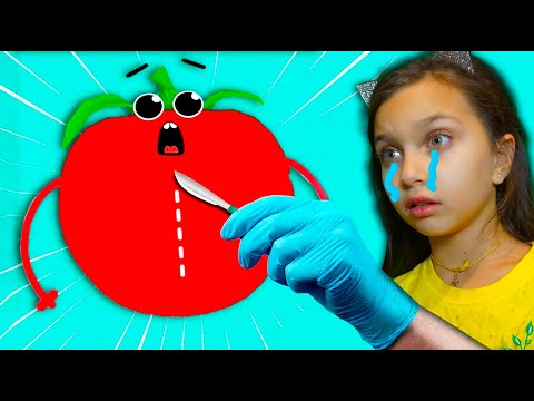 ОТКРЫЛИ КЛИНИКУ ФРУКТОВ! МОГУТ ЛИ ЗАБАНИТЬ ЭТОТ РОЛИК? Fruit Clinic Just Draw ФРУКТАМ Валеришка