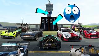 All Cars Stunts Through ATC Tower // Extreme Car  Driving Simulator // Cars Gameplay Part 3 screenshot 3