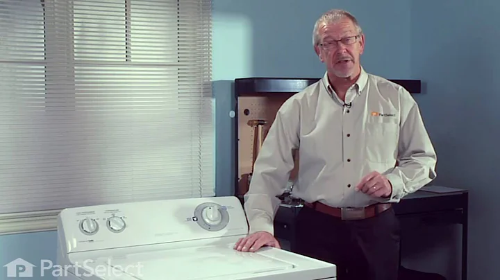 Washer Repair- Replacing the Control Knob (GE Part # WH01X10310)