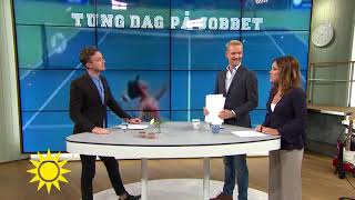 Axel Pileby Bollen Träffade På Ett Speciellt Ställe - Nyhetsmorgon Tv4