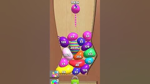 Blob Merge 3D: Unlock 16K | Android Gameplay Walkthrough |2048