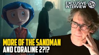 Neil Gaiman and Allan Heinberg Talk Sandman Season 2! Coraline Sequel? Exclusive Interview!