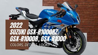 2022 Suzuki GSX-R1000RZ, GSX-R1000R, GSX-R1000: Colors, Details, Looks