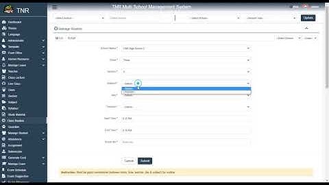 10 - Study Material Module - Multi Branch - School Management System