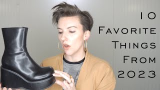 My 10 Favorite Things from 2023 for my Edgy Classic Style