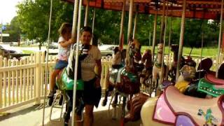 The Carousel at Memphis Kiddie Park in Brooklyn, OH