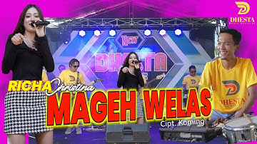 RICHA CHRISTINA - MAGEH WELAS -  Feat ADER NEGRO (Official  Music Video ) -NEW DHESTA MUSIC