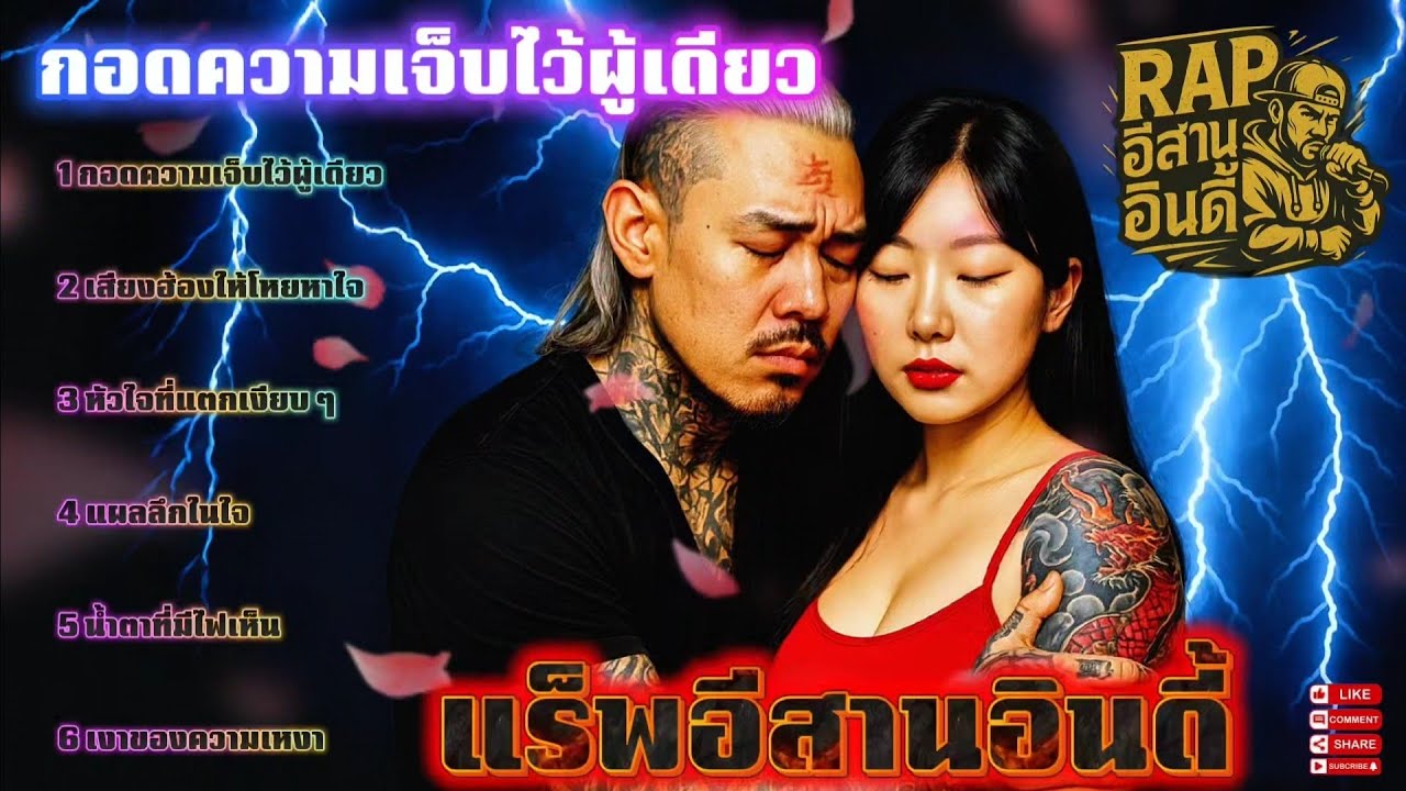 กอดความเจ็บไว้ผู้เดียว💔✌ 🔥รวมเพลงแร็พอีสาน🔥 #เพลงแร็พอีสาน #อีสานอินดี้ #RapEsan #EsanIndie #อกหัก