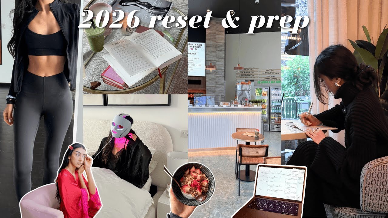 2026 reset and prep with me | organizing, goal setting, manifestation rituals + lock in new habits