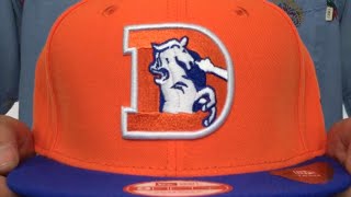 Broncos 'BINDBACK TB SNAPBACK' Orange-Royal Hat by New Era