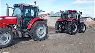 Mey Ferguson 6460 Case 110 Maum Çekişmesi