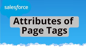 Tutorial 4 : Attributes of Page Tags