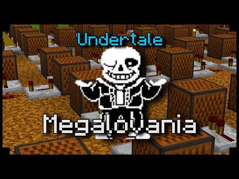 ♫ Undertale - Megalovania - Minecraft Note block song !