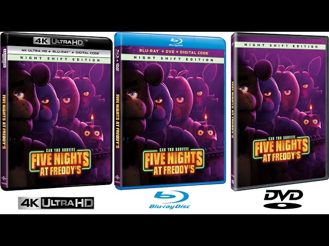 Five Nights at Freddy's 4K Blu-ray