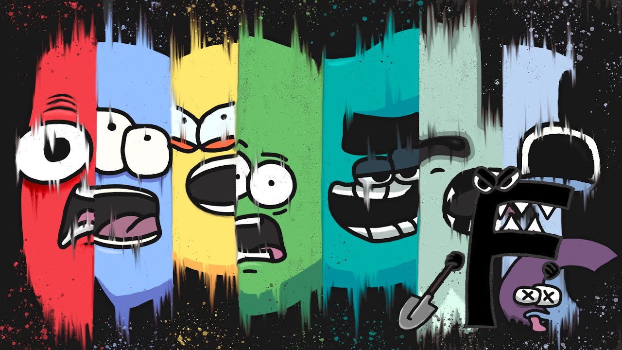 Alphabet Reverse toy All Letter   FROM O BUT F DESTROYS ALPHABET LORE