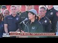 Evacuation zone reduced in Orange County
