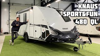 видео: НЕОБЫЧНЫЙ КАРАВАН В СПОРТИВНОМ СТИЛЕ / Knaus Sport&Fun 480 QL картинка: НЕОБЫЧНЫЙ КАРАВАН В СПОРТИВНОМ СТИЛЕ / Knaus Sport&Fun 480 QL
