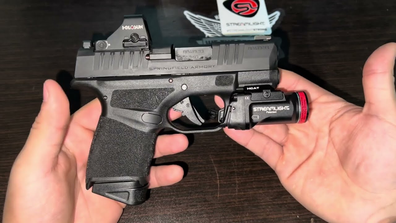 Review : Streamlight Tlr-7 Sub for Springfield armory hellcat