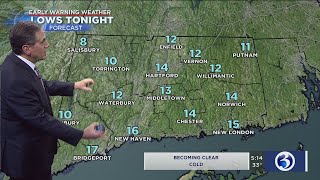 FORECAST: A cold end to the workweek before a weekend warm up