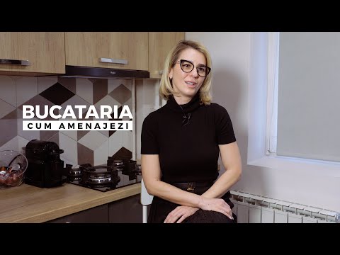 Amenajare bucatarie mica cu Andra Marinescu