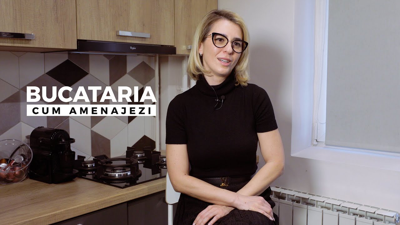 Amenajare bucatarie mica cu Andra Marinescu