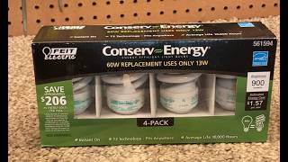 Feit Electric Conserv Energy 60W Equivalent T2 CFLs