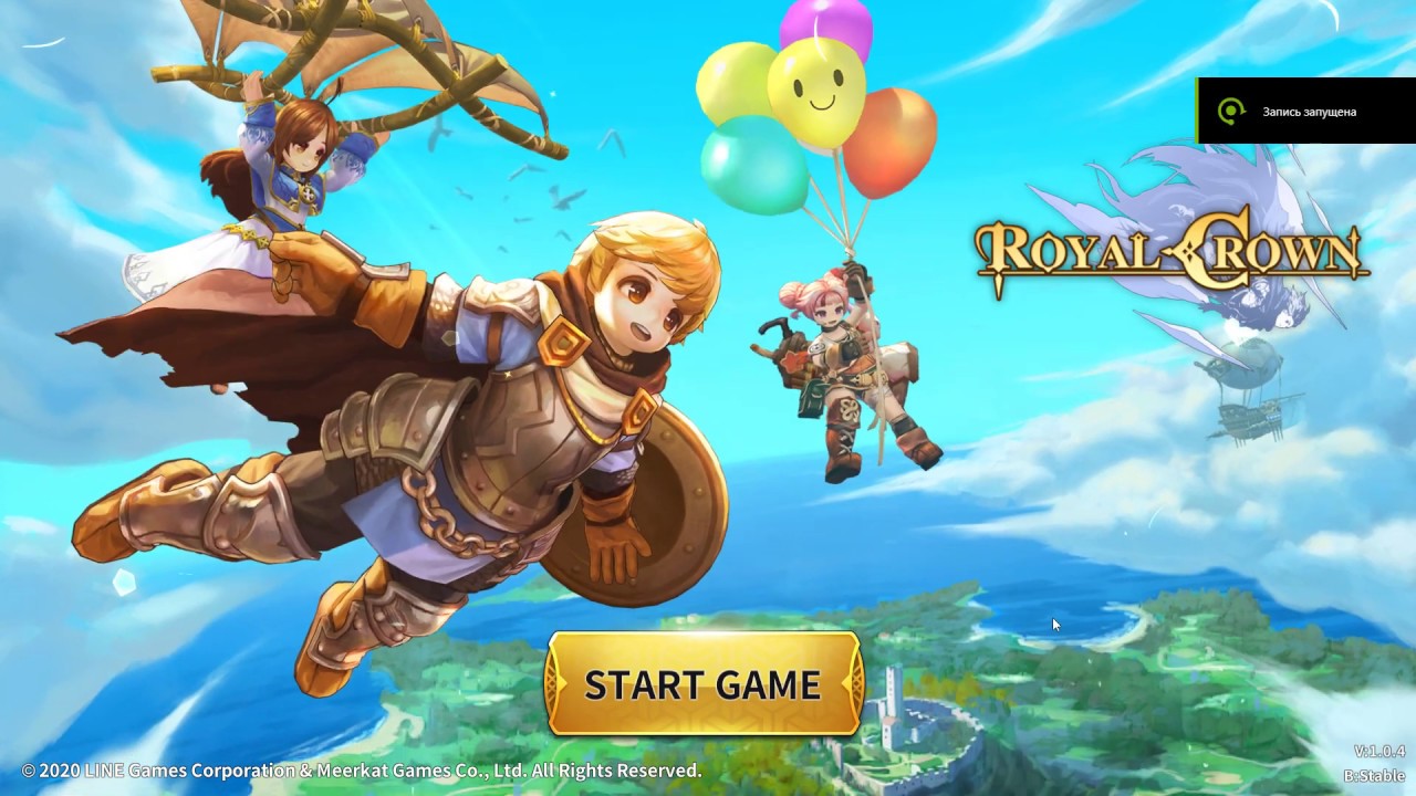 Royal Crown / Gameplay / Tutorial / Menu - Steam F2P Game 2020