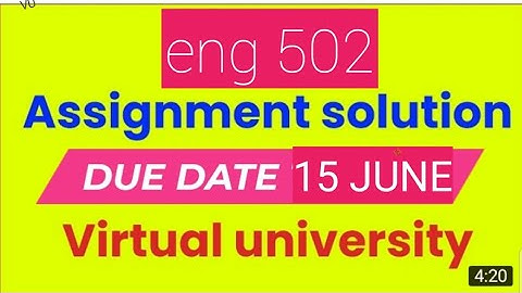 eng 502 assignment 1 solution 2022|eng502 assignment 1 solution 2022|eng 502 assignment 1 solution