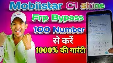 Mobiistar C1 Shine Frp Bypass | mobiistar c1 frp unlock New trick 2022