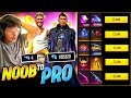 Noob Poor Adam👉To👉Rich Pro Chrono ||  😱Unlocking Rare Bundles & Opening Diamonds💎Crates-FreeFire