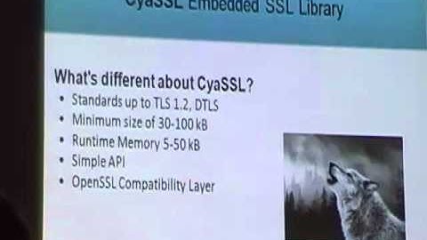 security 1445   cyassl  stefonic