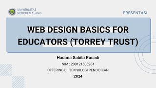 Web Design Basics for Educators