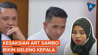 Kesaksian ART Ferdy Sambo buat Bharada E dan Pengacaranya Geleng-geleng Kepala