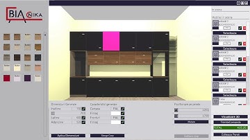 Nika Utilaje | Proiectare online de mobila la comanda | Demonstratie Bia Software