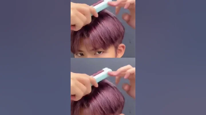 男生发型打理教程#男生短发#发型设计 #剪发 #剪发教学 #Haircut teaching for boys#Hairstyle design - 天天要闻