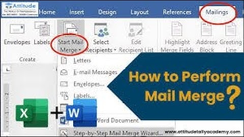 EASIEST WAY TO LEARN MAIL MERGE