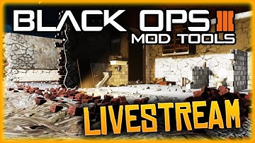 BLACK OPS 3 - MAP MAKING BIRTHDAY LIVESTREAM, THE OCHILON NEW ZOMBIE MAP