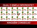 encontre o emoji diferente em 30 segundos! NIVEL HARD! #TOPEMOJI #EMOJI #acheoerro