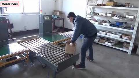Automatic box carton weight checking machine with rejection system for big carton box