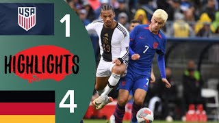 Germany vs USA 4-1 Highlights & All Goals 2024 Friendly